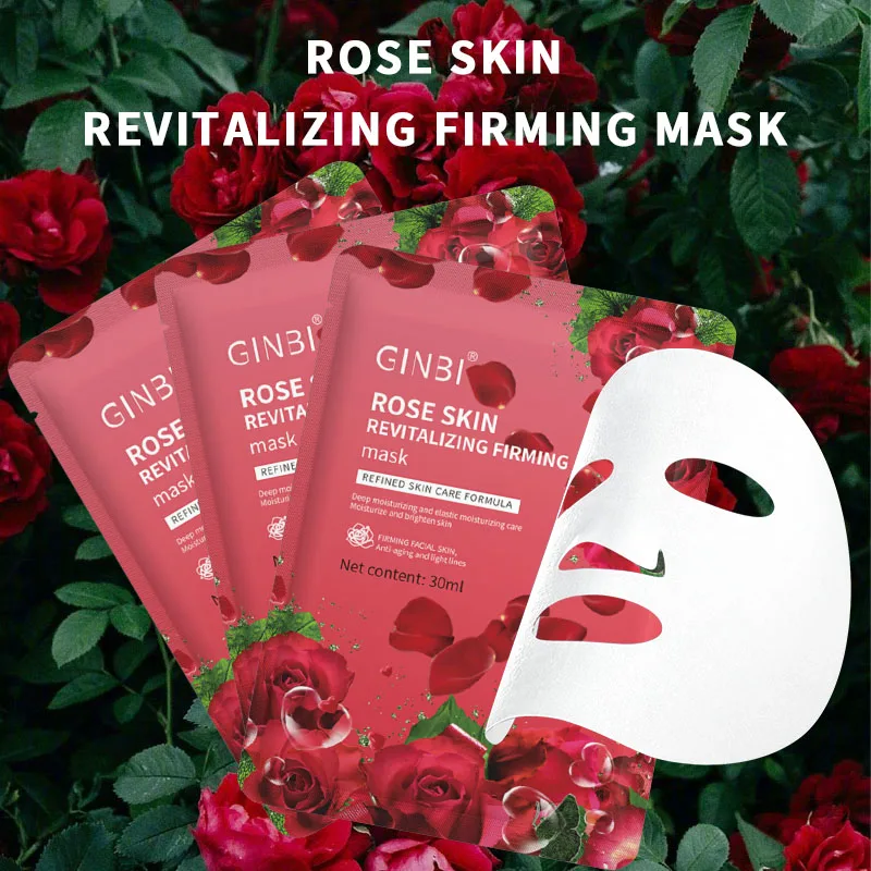 Custom Private Label Fruit Face Mask Skin Care Organic Vitamin C Sheet Mask Deep Moisturizing Hydrating Face Mask Vegan Products