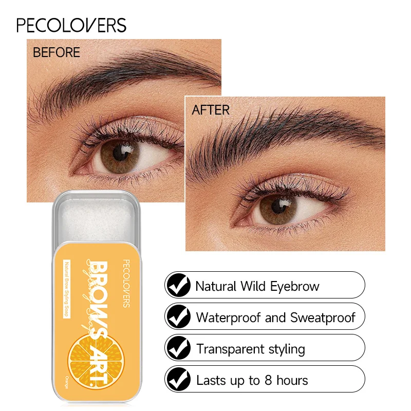 Waterproof Eyebrow Shaping Gel LongLasting Brow Styling Gel For Perfect Brow Professional  Wax Gel For Natural Brow Makeup Tool