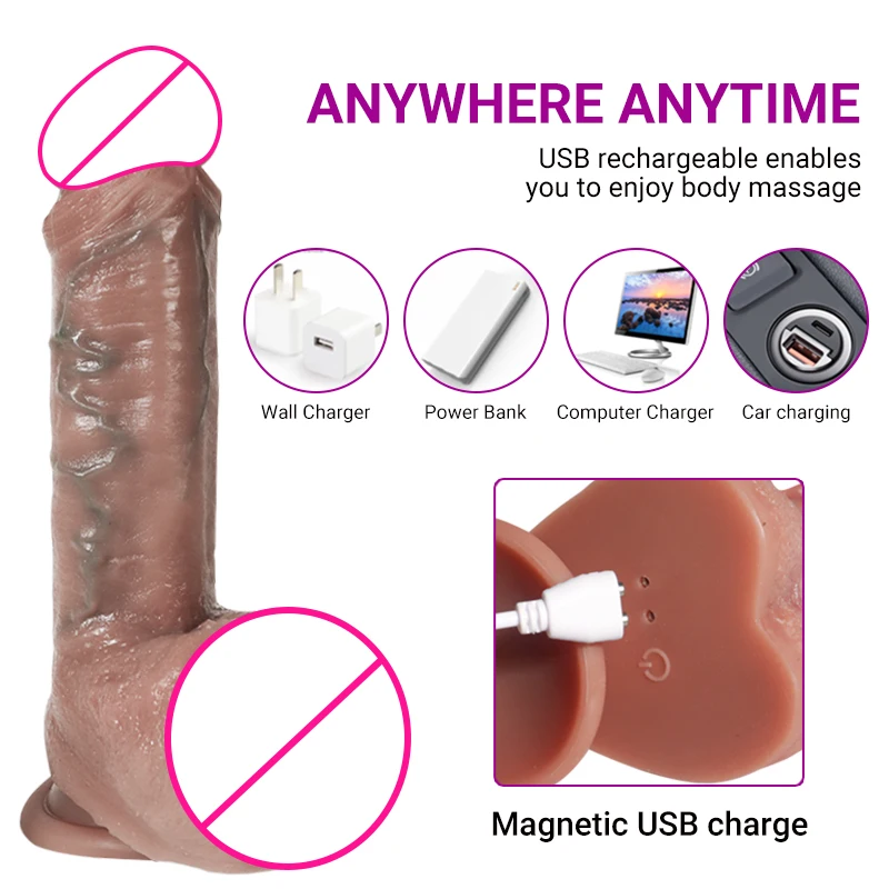 Remote Control Realistic  Sex Toys Dildo Vibrator For Women female Masturbation Vibrating Dildo With Remote Control For Women