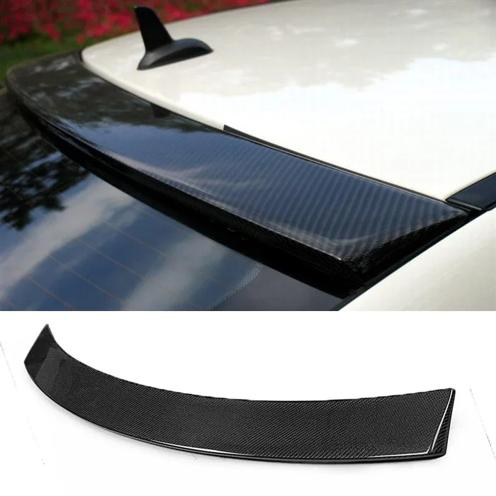 Auto Accessories Carbon Fiber Top Tail Wing Roof Trunk Spoiler For Mercedes Benz C-Class W204 C180 C200 C250 C260 C300