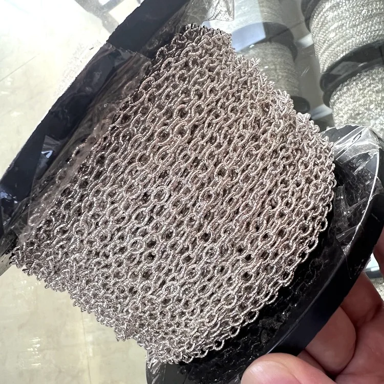 925 Sterling Silver DIY Accessories Semi-finished Products Scatter Necklace Bracelet Cross Chain O-shaped Necklace