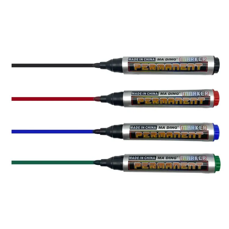customizable markers permanent felt tip office stationery supplies oil waterproof jumbo permanent marker pen
