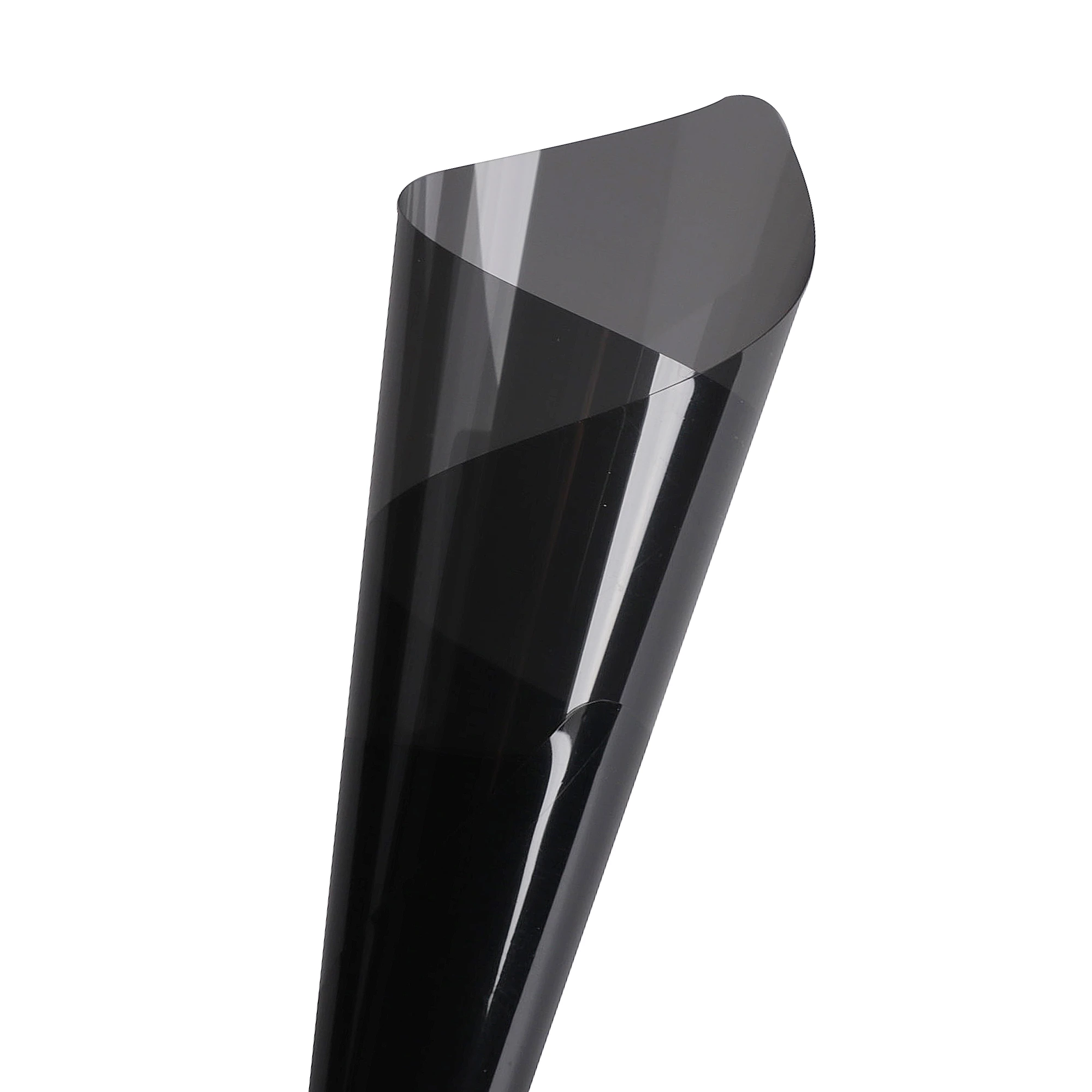 2 PLY 35% VLT Car nc black crystal solar window tint film with anti sractch PET1.52*30M