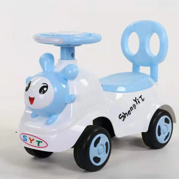 Cartoon Four-Wheeled Swing Baby Toy Car Plastic Ride-on Toy with Music and Lights Toddler Twist Car for Sale