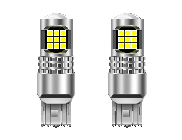 Hot sales Led 3030 27smd 12-24v 1156 1157  3157  7443 Double-sided Canbus Bulb led  turn signal light  brake light  light