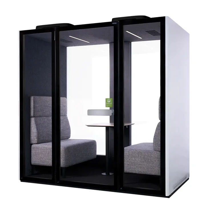 ODM Soundproof Office Booth 2200 x 1250 2280mm Soundproof Pod D Pod for Private Discussions Privacy Booth