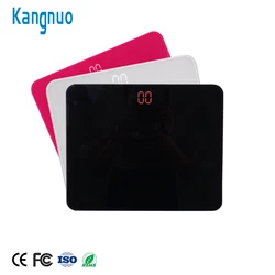 Hot Selling Products LED Display 5MM Tempered Glass Rectangle Bathroom Scale