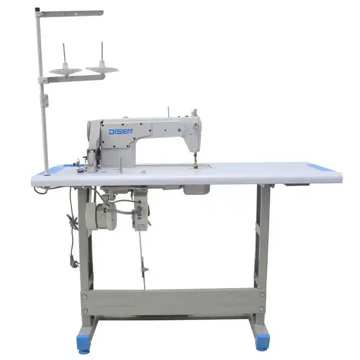 Automatic DISEN 8700 Lockstitch Sewing Machine Electronic single needle sewing machine hot sale new design