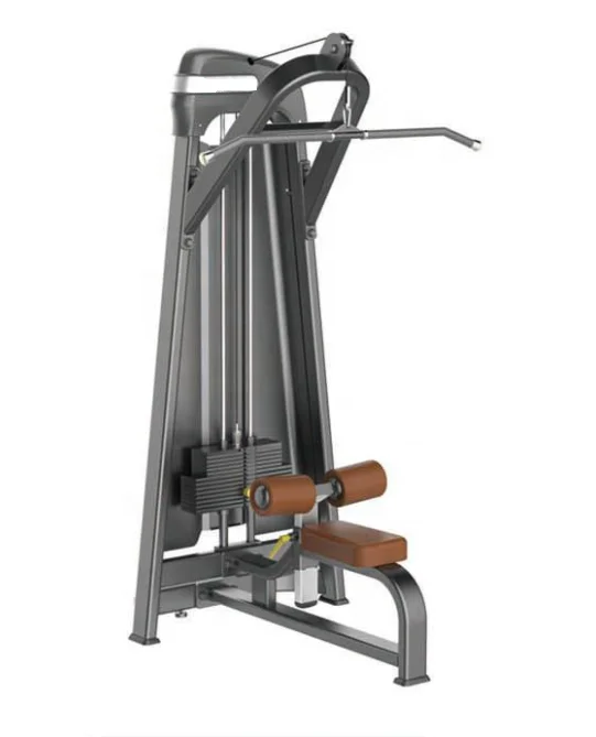 Cheap price pin load strength gym exercise equipment vertical row machine fitness rowing machine