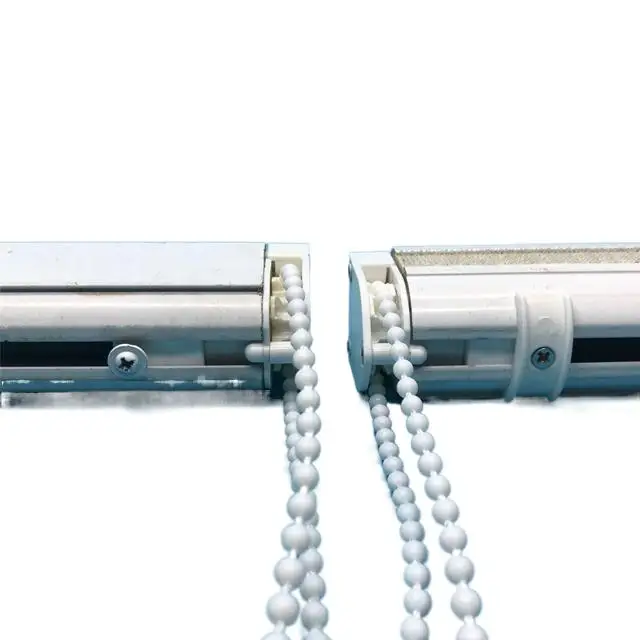 Shade Fabric Korea Natural  Bamboo roller blind Manual 30mm Tube Fabric Roller Blind Zebra