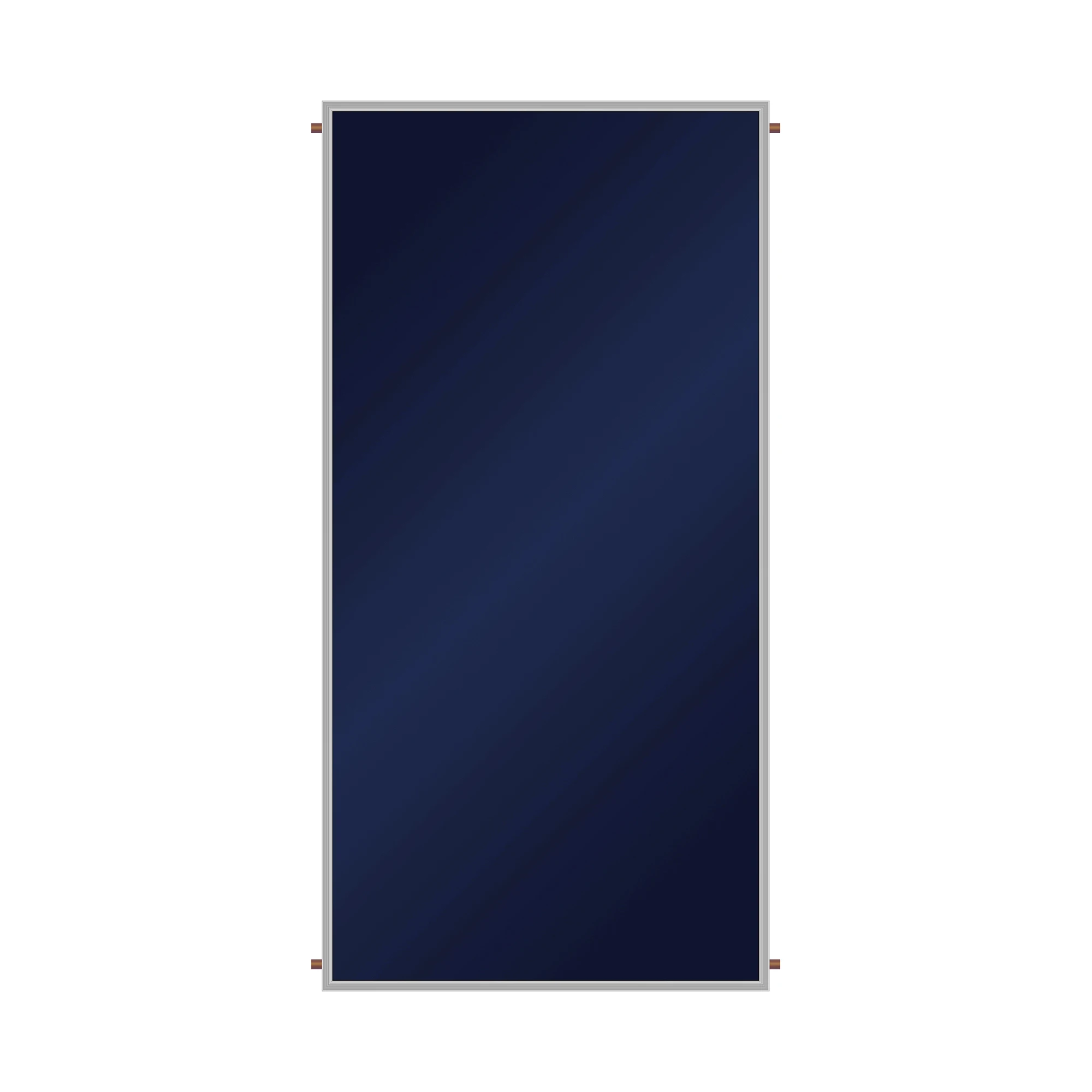 High power output quick assembly parts flat panel solar collectors for household flat panel solar collectors