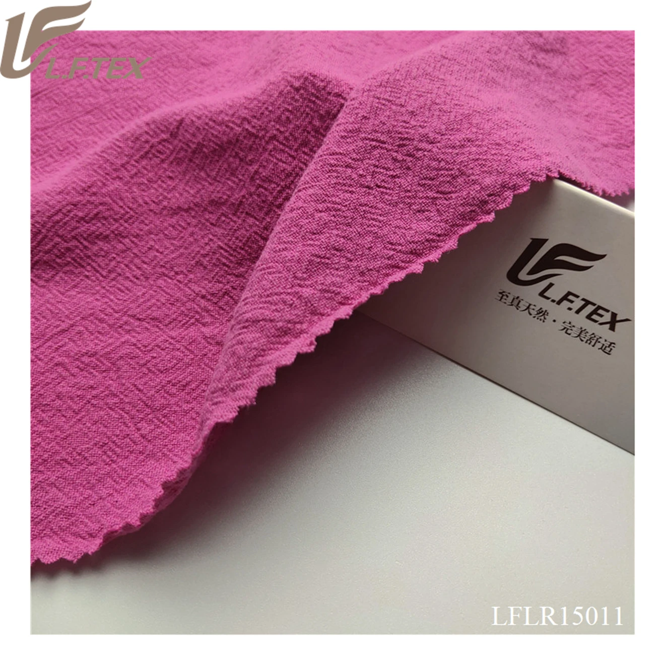 High quality blended linen fabric Home furnishing fabric for garment