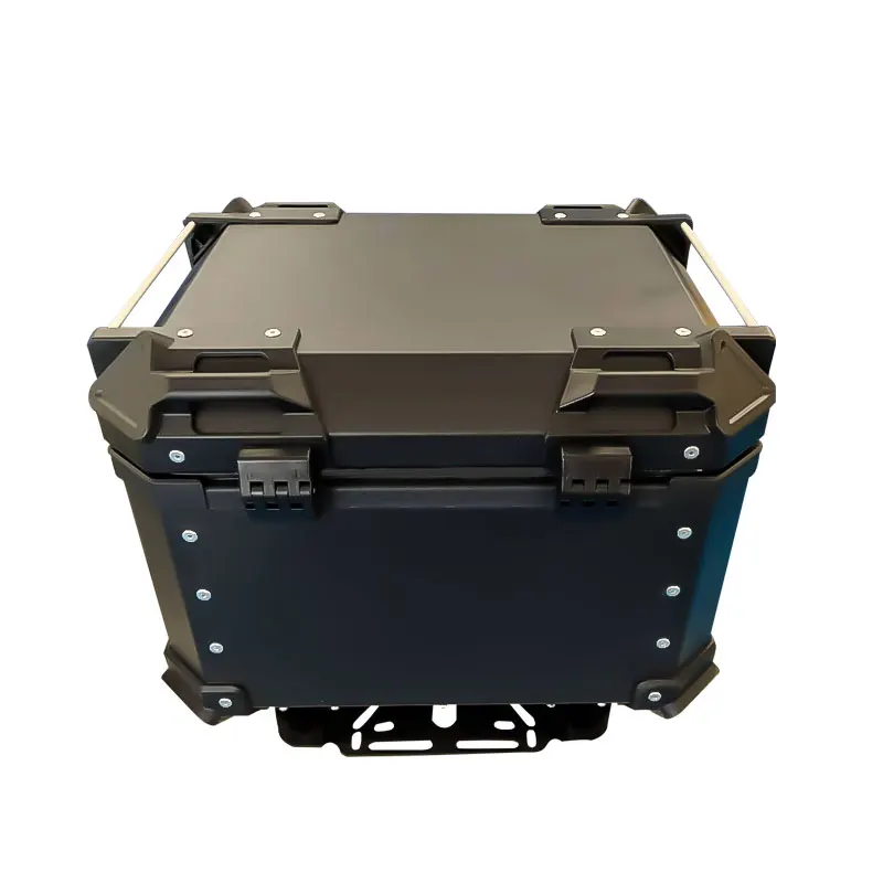 Коробка для доставки OHHO 45l Алюминиевый задний корпус мотоцикла верхняя