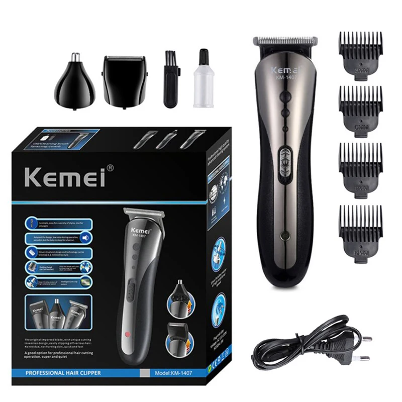 Electric Hair Clipper Price Cutting Guards Baber Manual Clippers Pets 6 Choice Trimmer Metal Aluminum Wear Reachable