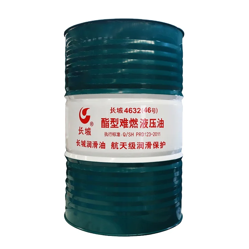 Wholesale price 4632 Ester type flame retardant hydraulic oil 170kg resistance to oxygen