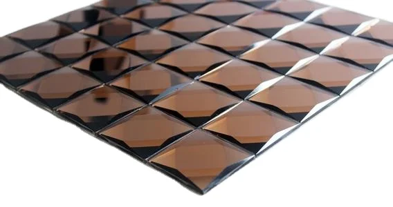 Decorative Wall Crystal Glass Mosaic Tile With Competitive Price