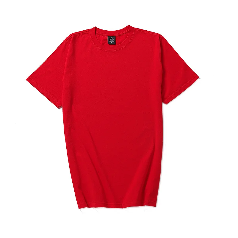 brand custom 100% cotton wholesale plain white graphic tees hip hop men t-shirt