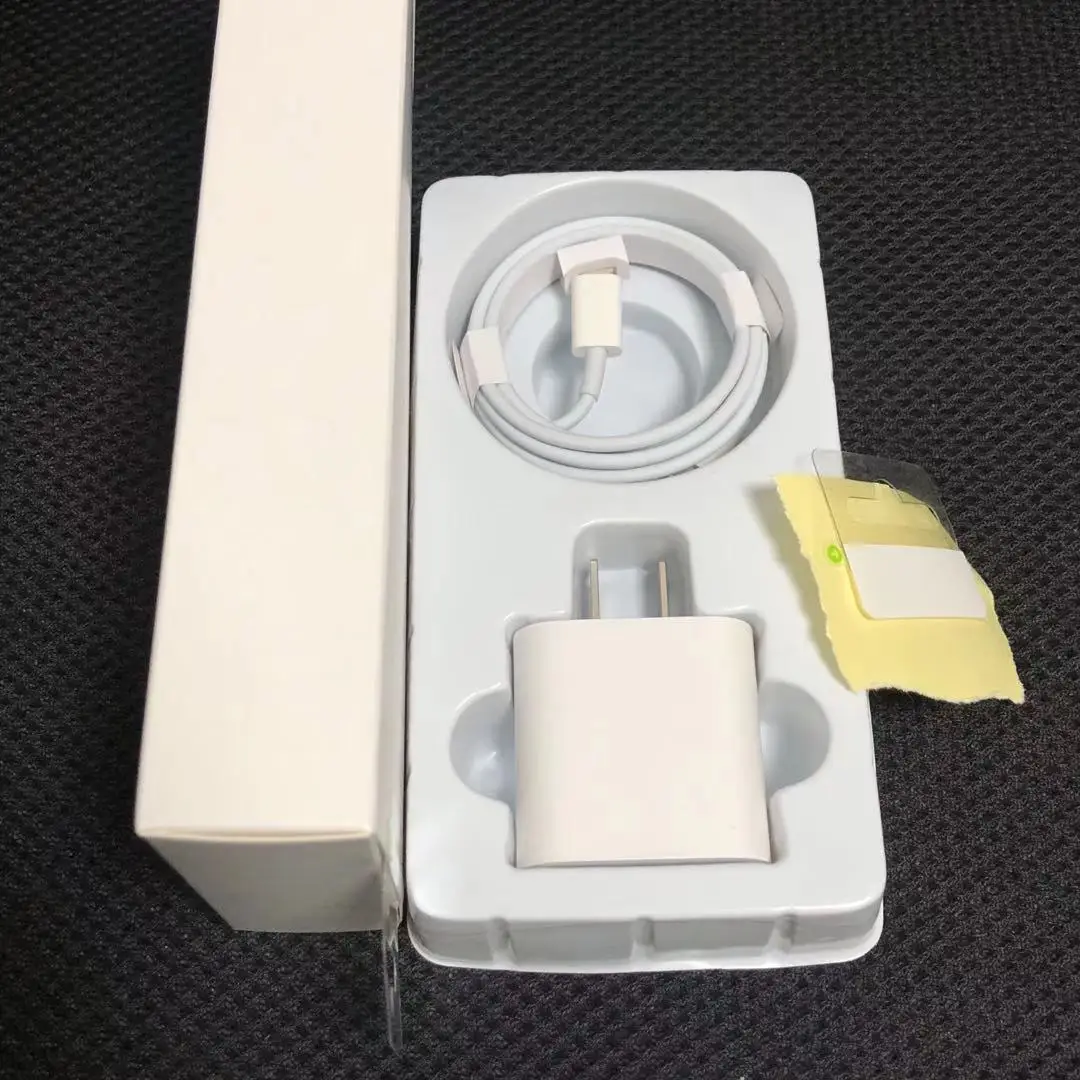  Зарядное устройство PD 20 Вт для iphone 12 11 xr xs x Pro Max USB C C2L адаптер с вилкой Стандарта Великобритании и ЕС дорожное зарядное