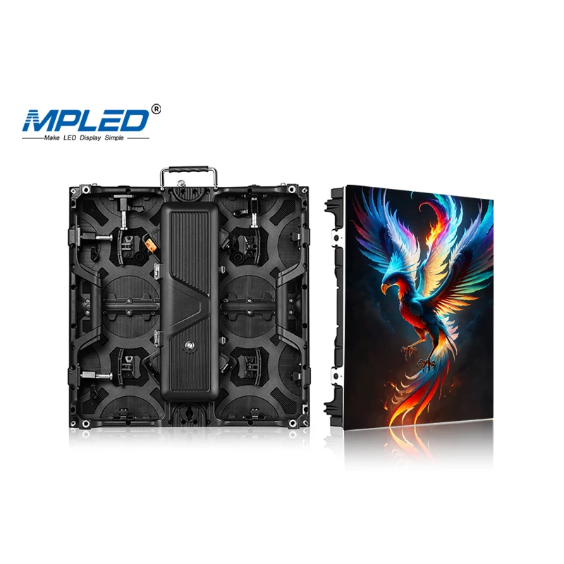 MPLED Rental stage LED display fully sealed module P2.6 P2.97 P3.91 P4.81 led screen dance floor 500 by 500 led wall outdoor