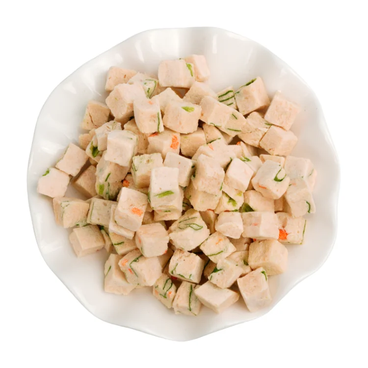 Цыпленок с брокколи тыквенный кубик Смешные закуски для домашних животных корм сладкий кошачий трость закуска сублимированный