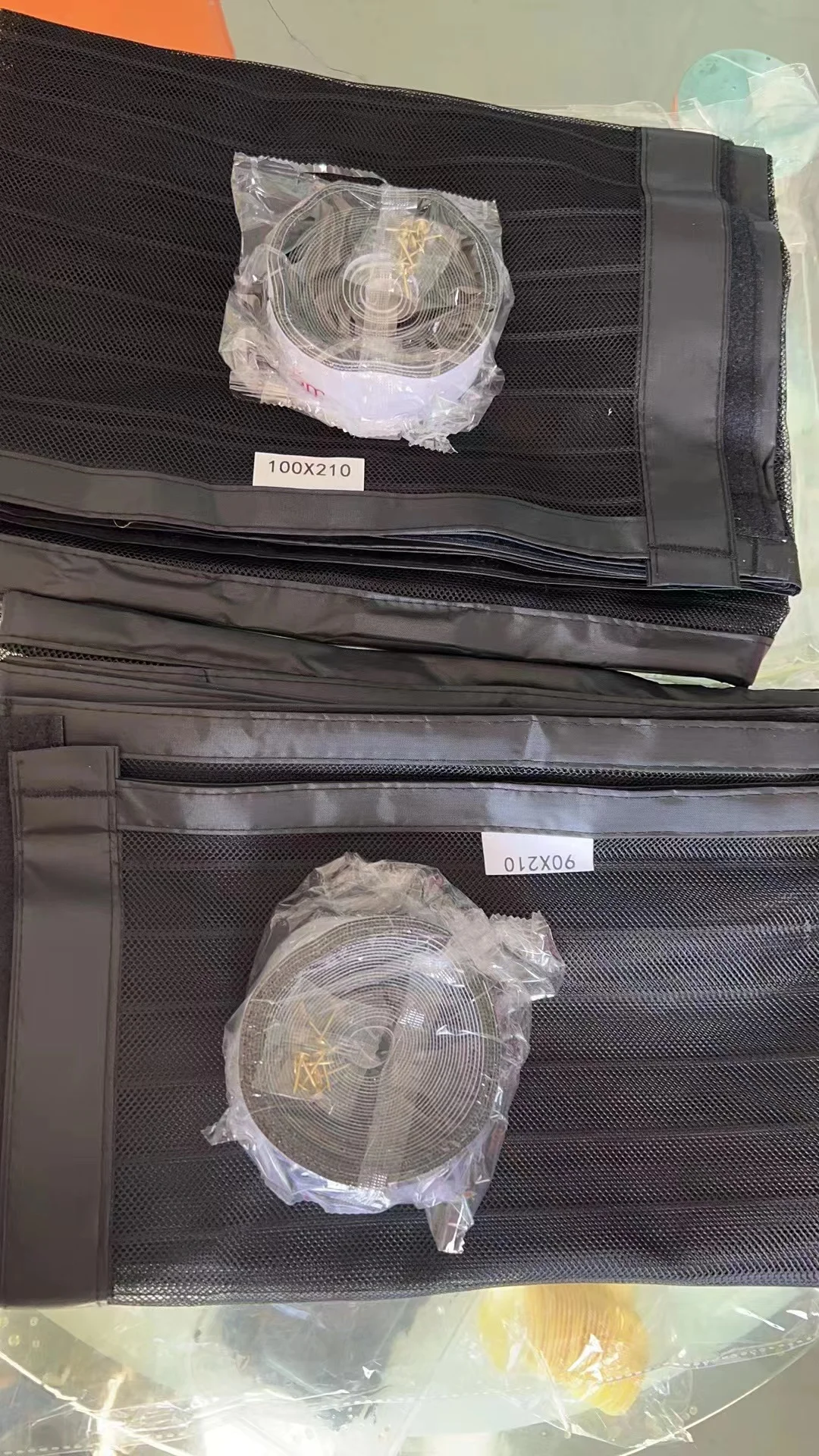 Anti insect magnetic soft screen door curtain Magnetic mosquito net door Magnetic flyscreen for door