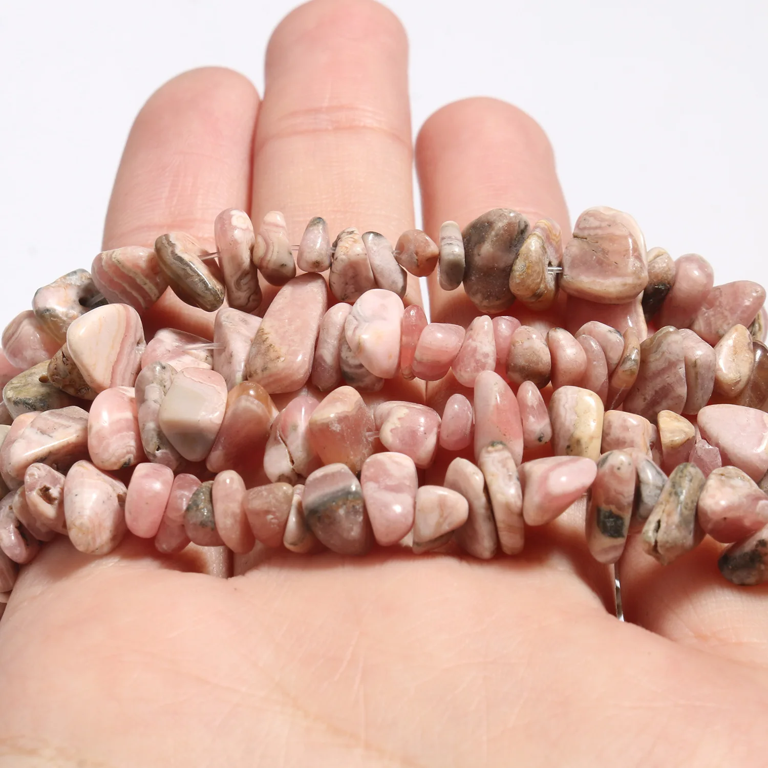 Wholesale Garnet Aquamarine Amethyst Irregular Chips Gravel Natural Stone Beads For Jewelry Making DIY Bracelet Necklace