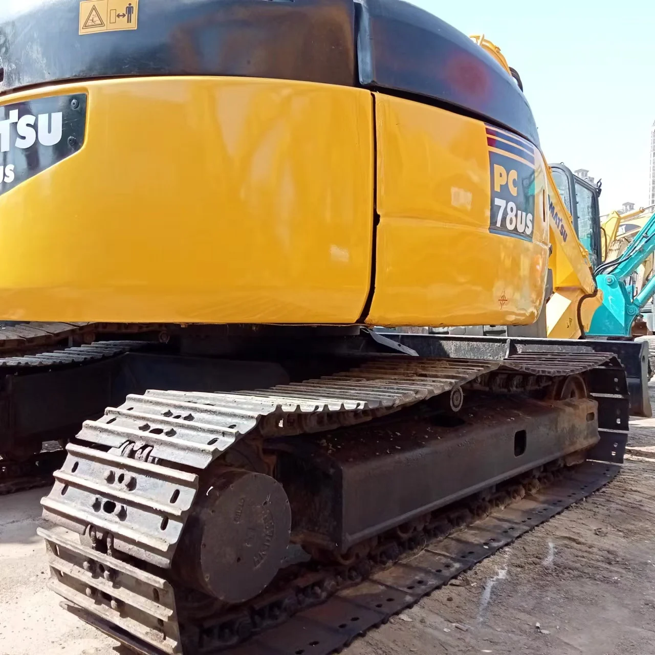 Б/у komatsu pc78 гусеничный экскаватор машина ПК 78 мини-экскаватор pc78-8 exavators