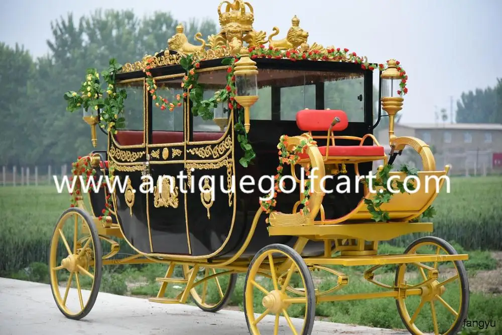 Electric wedding coach carriage for sale