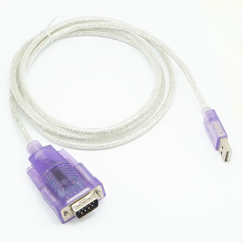 Custom CH340/PL2303/FTDI Chip USB To RS232 Serial Cable USB To DB9 Pin COM Port Converter USB To RS232 Converter
