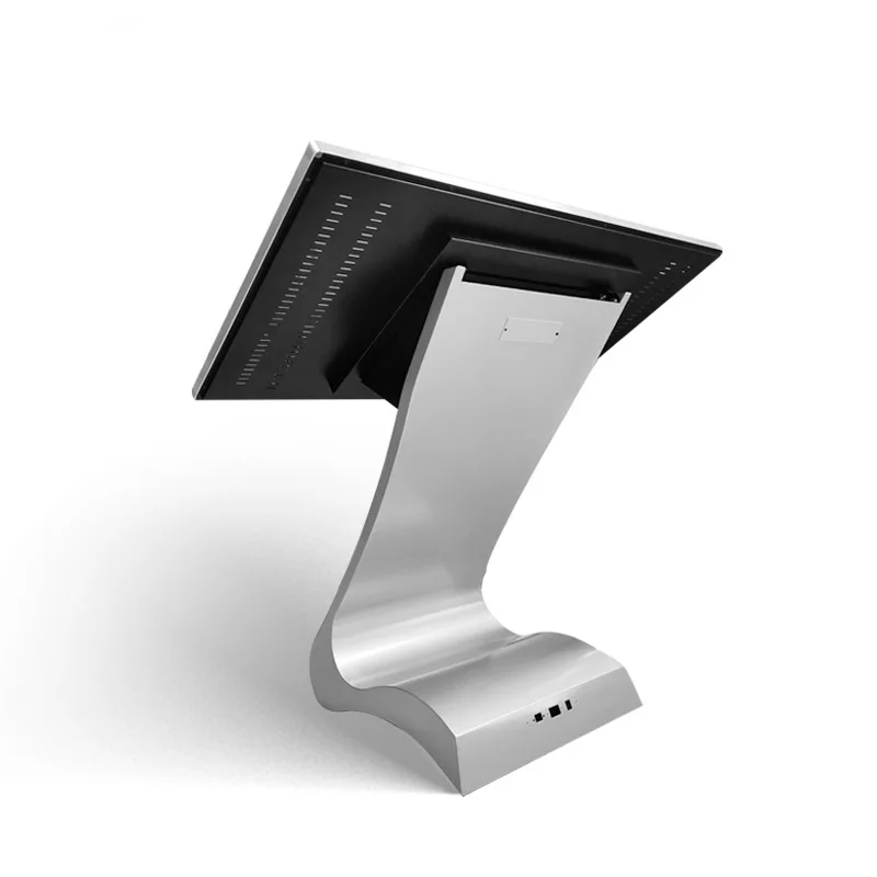 32 43 55 Inch Floor Standing Interactive LCD Panel Digital Information Display All In One PC Touch Screen Kiosk
