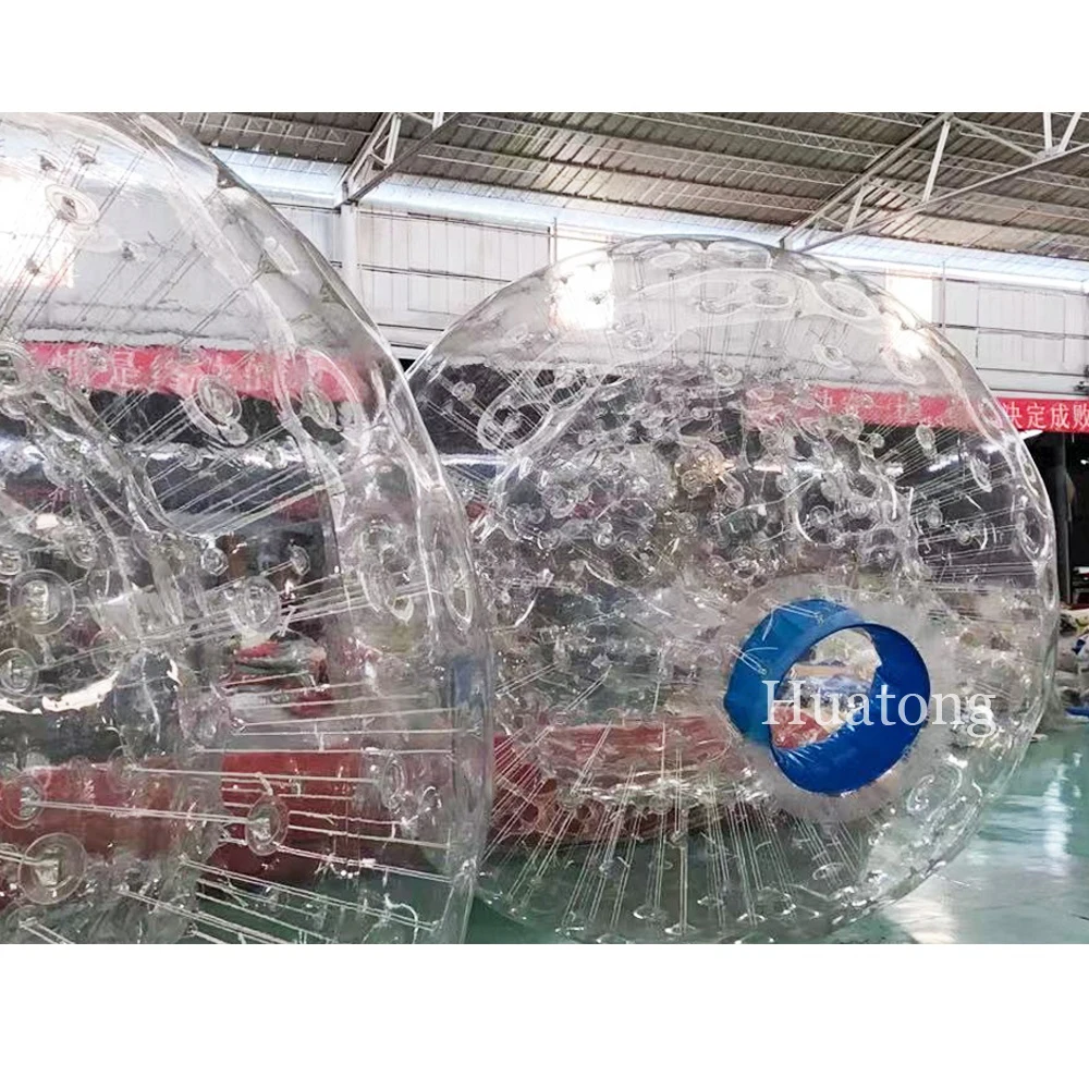 Inflatable PVC TPU Zorb Ball Inflatable Body Bubble Ball Bowling Game For Sale