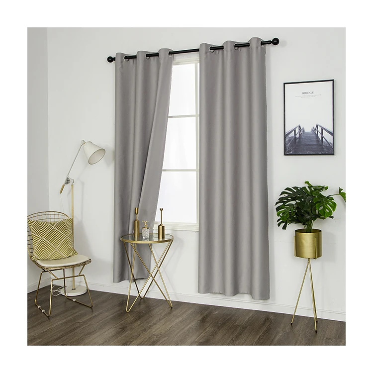 Wholesale curtains for windows blackout luxury curtains for living room