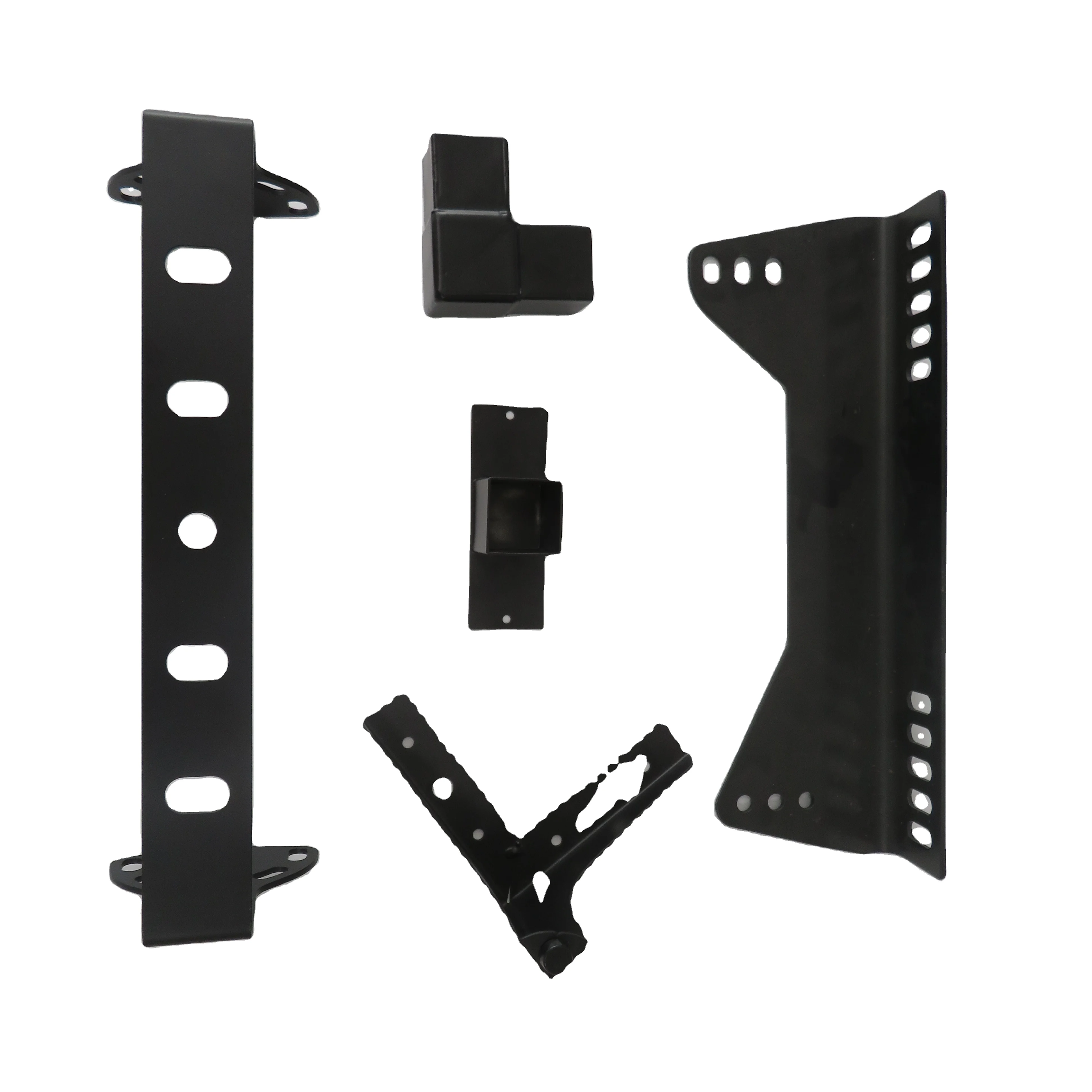 Подгонянный штамповочный металлический боковой кронштейн для крепления на ковш однотреугольная конструкция сиденья из стали