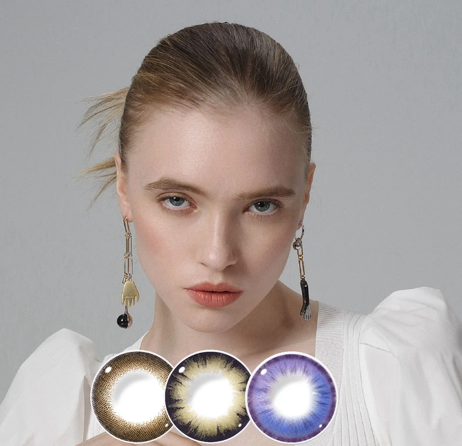 Mesiru Hidrocolor top sales 18 colors 1 year wholesale cheap price most natural color contact lenses