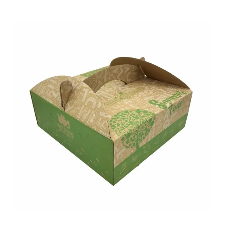 Factory price rigids corrugated shipping fresh fruit vegetable Tomatoes packaging cardboard gift box