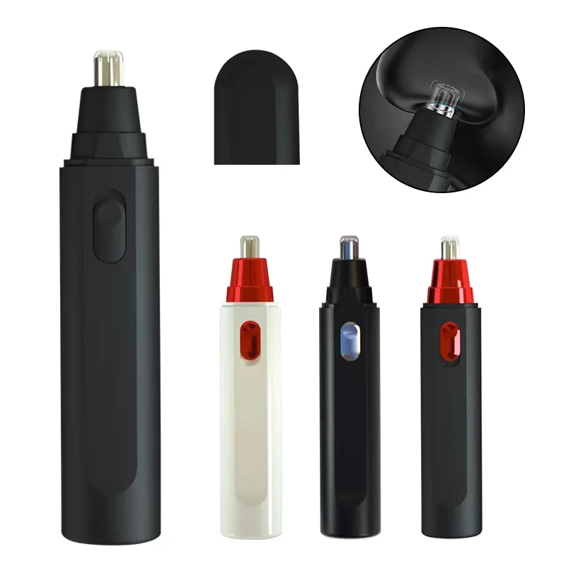 wholesale wireless waterproof unique rechargeable electric men ear and nose hair trimmer