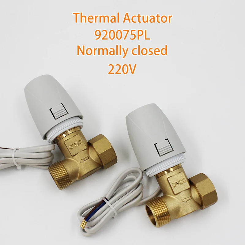 Legom Factory Direct 12V 24V Linear Thermostatic Actuator Thermostatic Radiator Valve Thermal Actuators