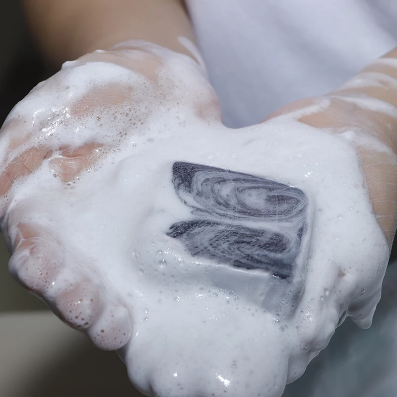 Deeply Control Oil Milk Bamboo Charcoal Soap Cleansing Oil-control Soap