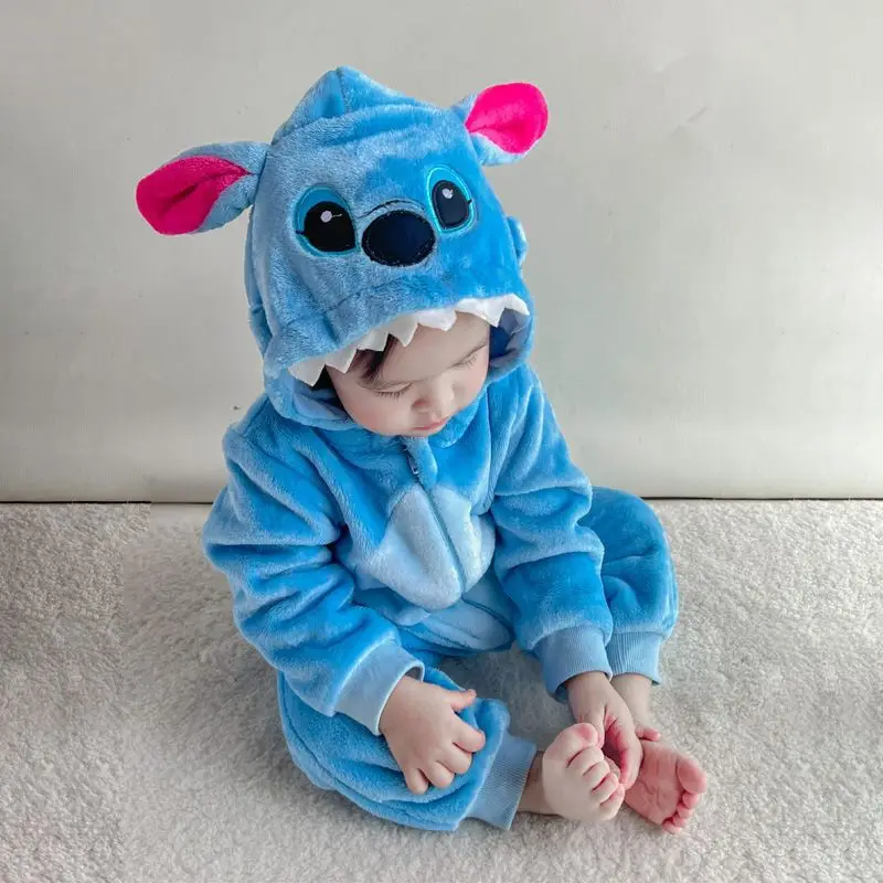SongYi ODM Halloween  Green Dinosaur Costume Children Unisex  Luxury Style Hooded Romper Jumpsuit