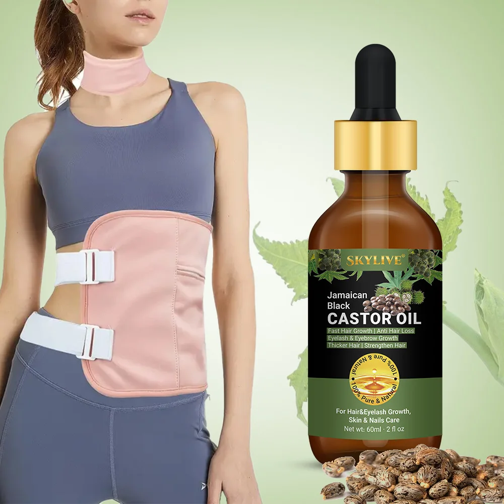 Wholesale indian oil hair jamaican black castor oil hair regrowth treatment natural Cold Press caster oil for hair growth