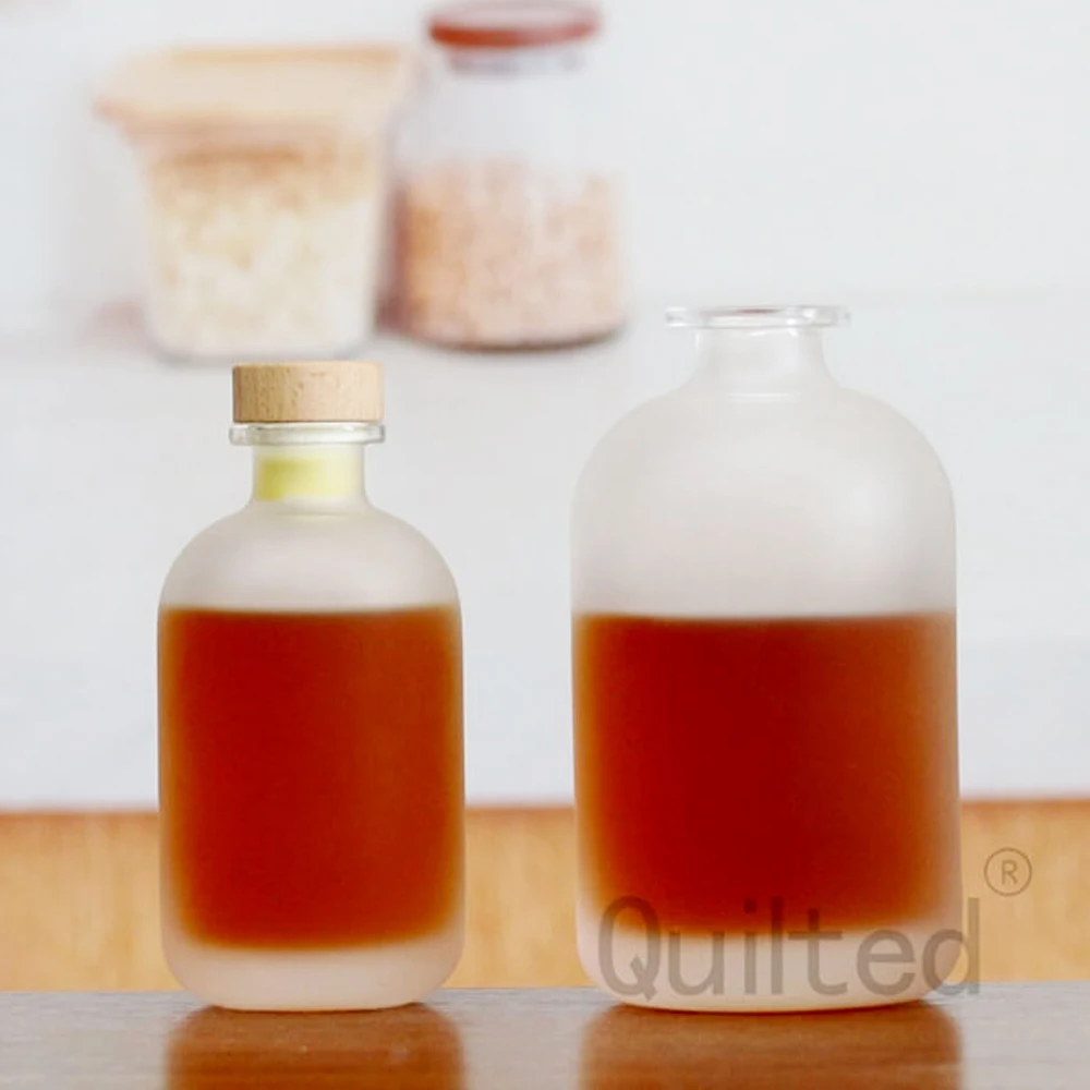 250ml 500ml Custom Embossed LOGO Alcohol Liquor Glass Bottle 200 500 Ml  Gin Bottle Factory Price