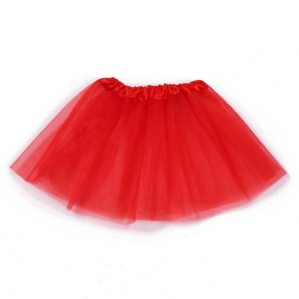 DL112 оптовая продажа популярное рождественское платье из тюля для девочек юбка-пачка выступления