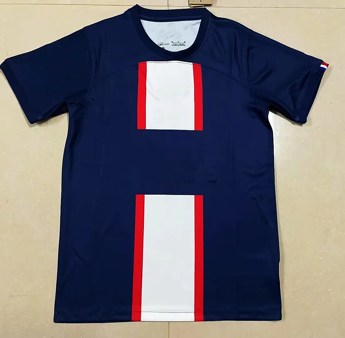 wholesale fans player version soccer jersey 2022/23 Neymar Mbappe messi pairs Chemise de football shirts Maillot de football