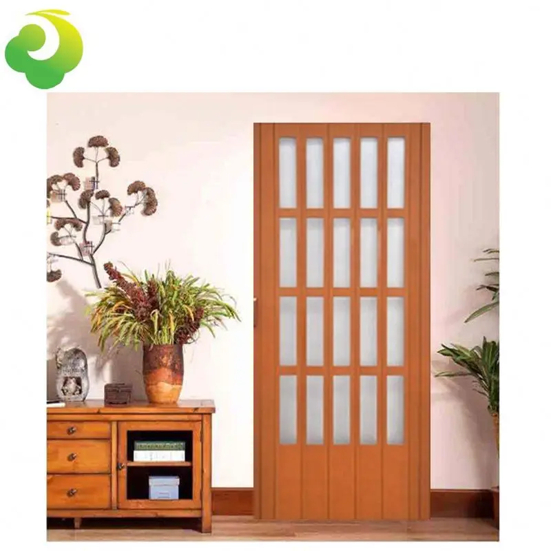Long performance life plastic door with glass of 6mm thickness