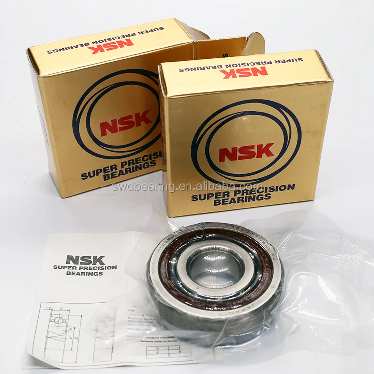  Оригинальный подшипник NSK 7005 радиально-упорный