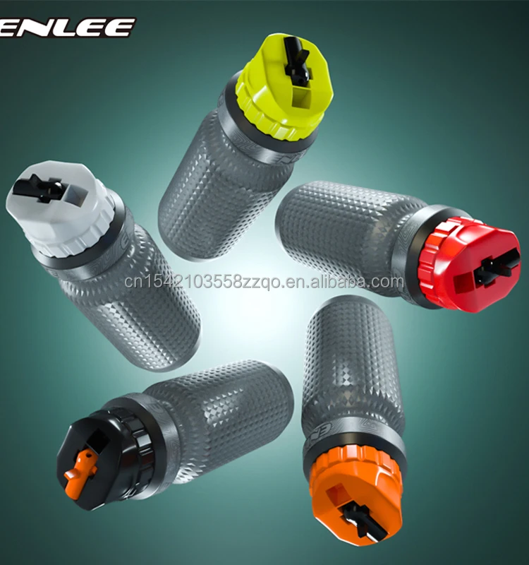 
Top quality Smart Bicycle Water Bottles 650ml Reusable Portable Plastic MTB Bike Bottles 