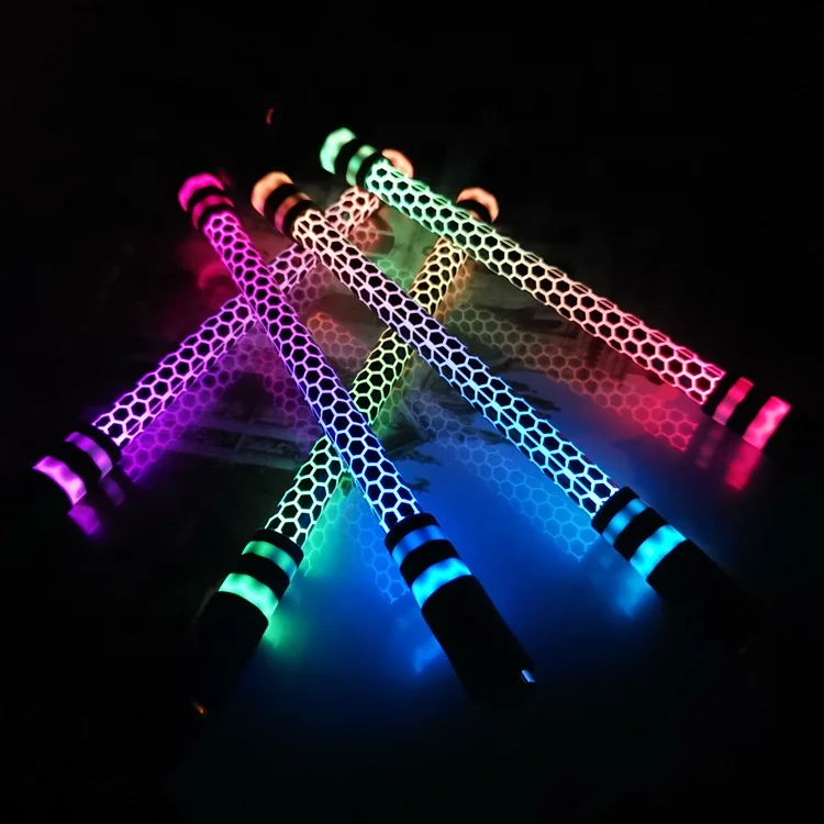 Factory Direct Non Slip Fidget Spinning Ballpoint Ball Pen With Led Light