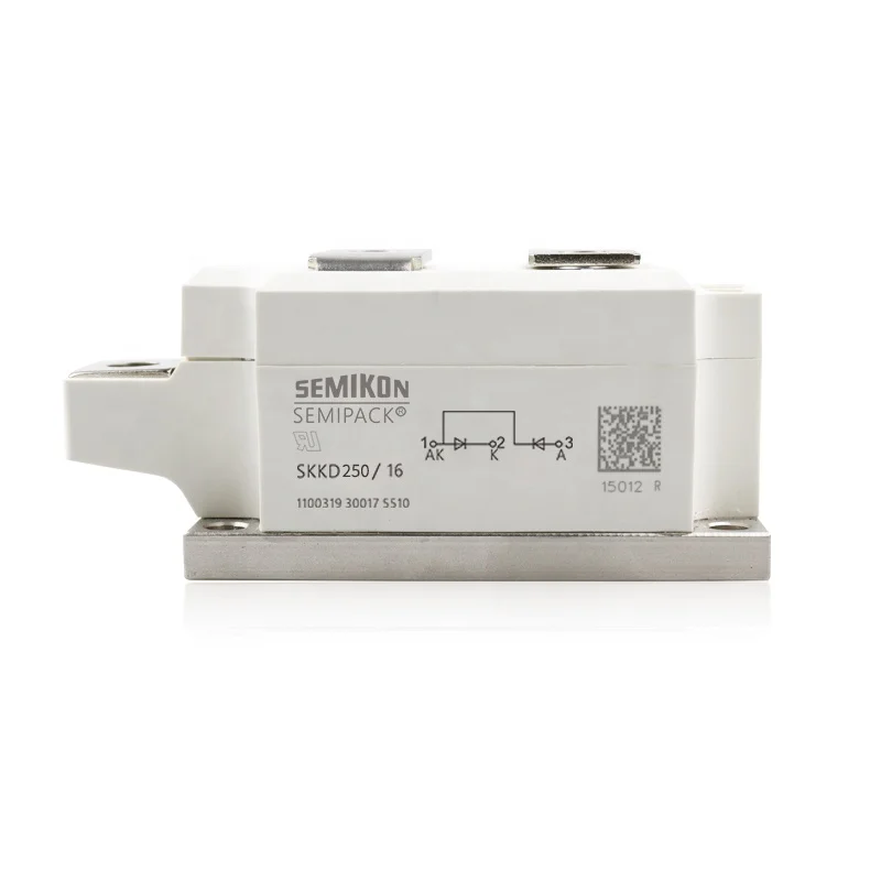 Bridge Rectifier SKKD250/16 Rectifier DiodePower Module Rectifier Diode Modules SKKD 250/16 For Transistorized AC Motor
