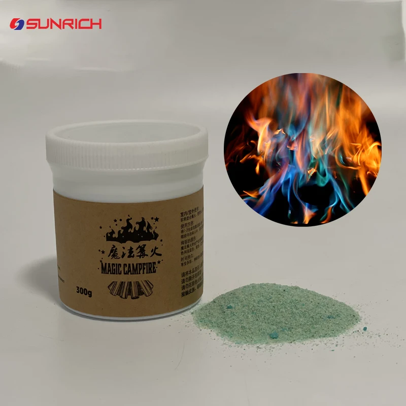 Magic Flames Campfire Flames Wood Burning Brilliant Colors Magic Fire Powder