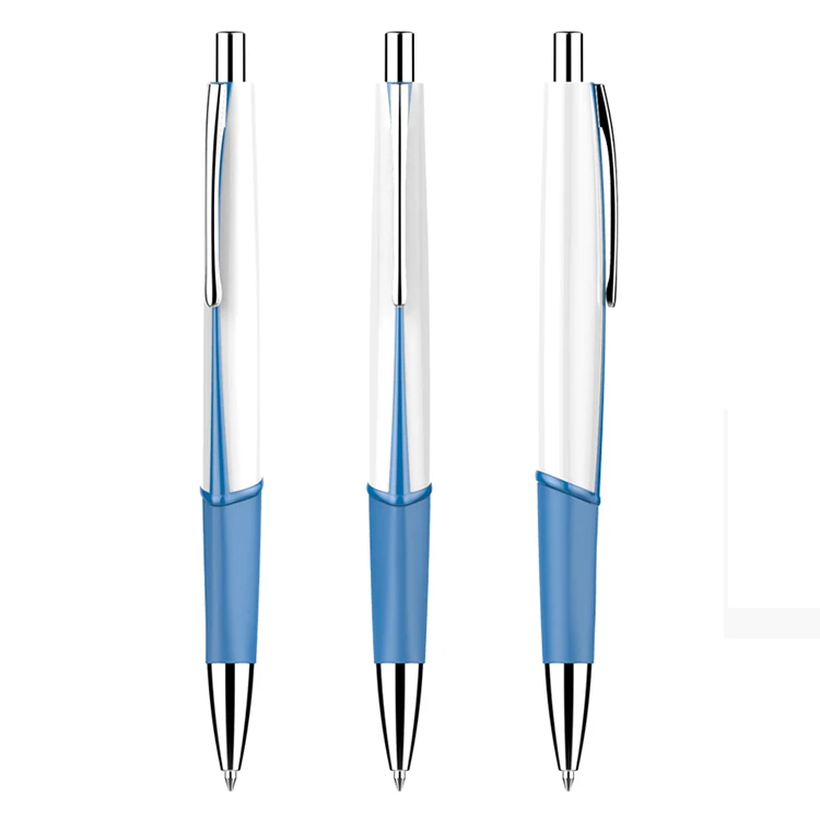 Manufacture Luxury Plastic Pens with Custom Logo Mini Ballpoint Plastic Promotional Pen Customized Click Black CN;ZHE Sports